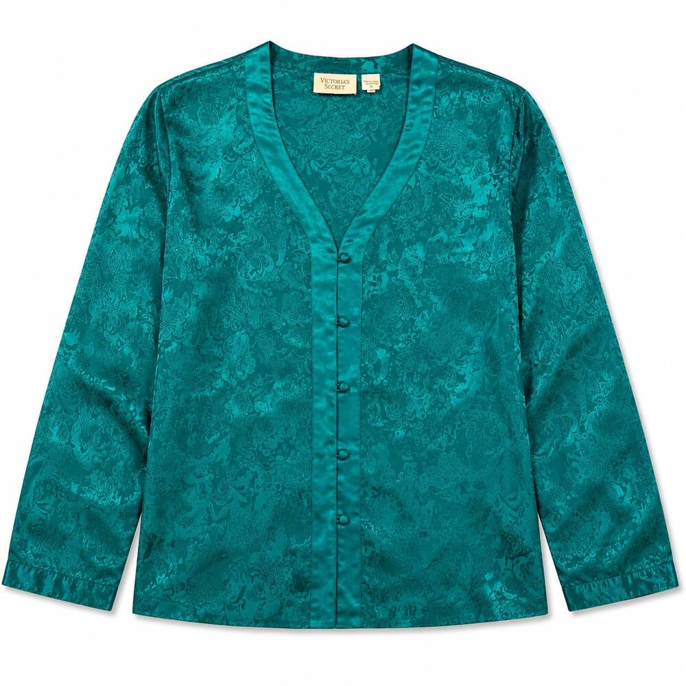 Victoria's Secret Satin Pajama Set Size L